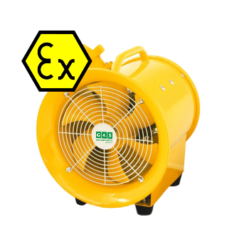 Exaustor/Insuflador De Metal Para Áreas Classificadas - 200mm