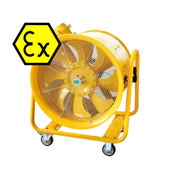 Exaustor/Insuflador De Metal Para Áreas Classificadas - 400mm