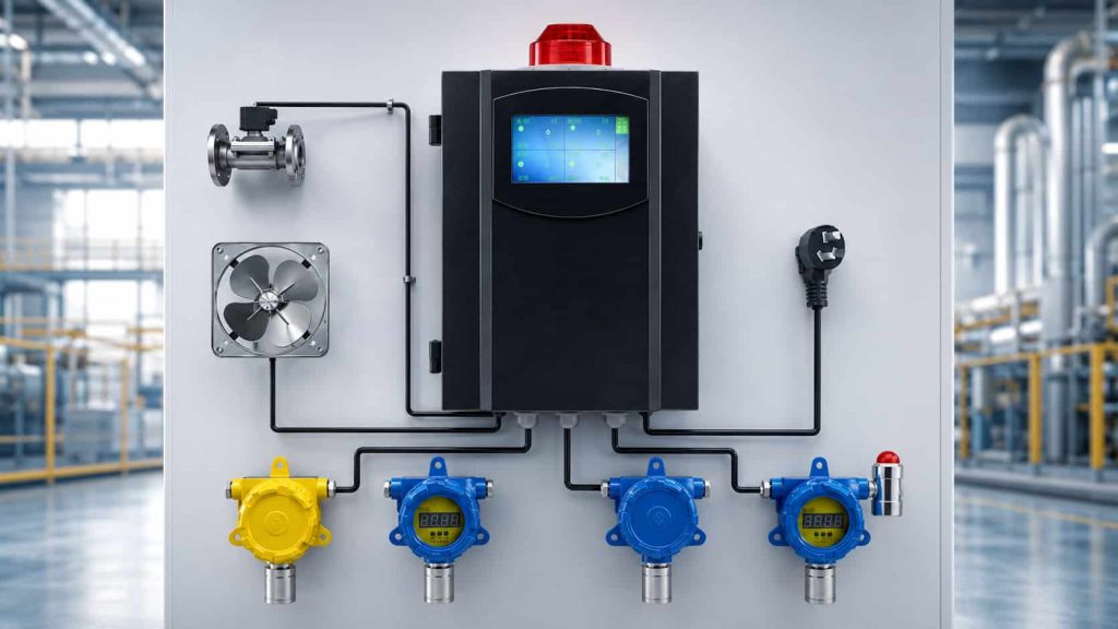 Diferença entre detector de gases portátil e detector fixo